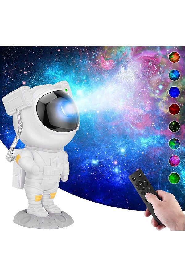 SUKILO-Galaxy Astronaut Star Projector with Bluetooth Speaker, Remote Control, 360° Adjustable Head 1