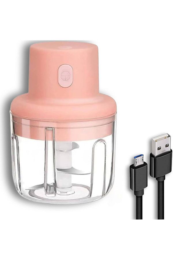 SUKILO-Wireless Rechargeable Mini USB Electric Hand Chopper – 250ML Food Processor with Unbreakabl 1