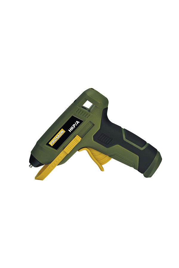 Proxxon-28190, Cordless Glue Gun GlueGun HKP/A, 135 - 170C, includes 4 sticks and in 1