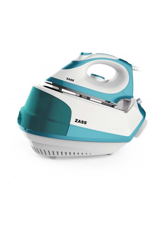 Zass-Stație de călcat SG 03 Albastră, presiune abur 4,5 bar, rezervor 1,2 litri, putere boiler 1500 W, 800 W 1