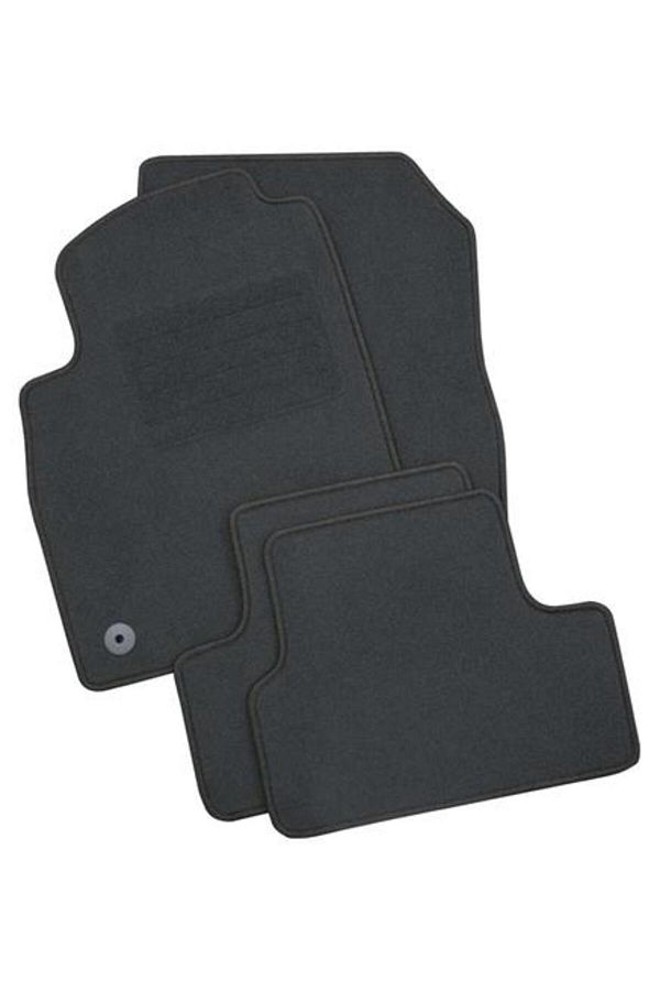 PETEX-Set of 3 PETEX carpet car mats, REX model, graphite color, compatible with Tesla Model 3 1