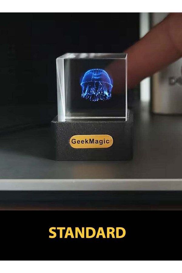 GEEKMAGIC-3D Holographic Display Cube with Smart Screen Wi-Fi 1