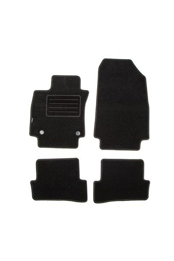 PETEX-Carpet car mat set 112646402PX, REX model, graphite color, compatible with Renault 1