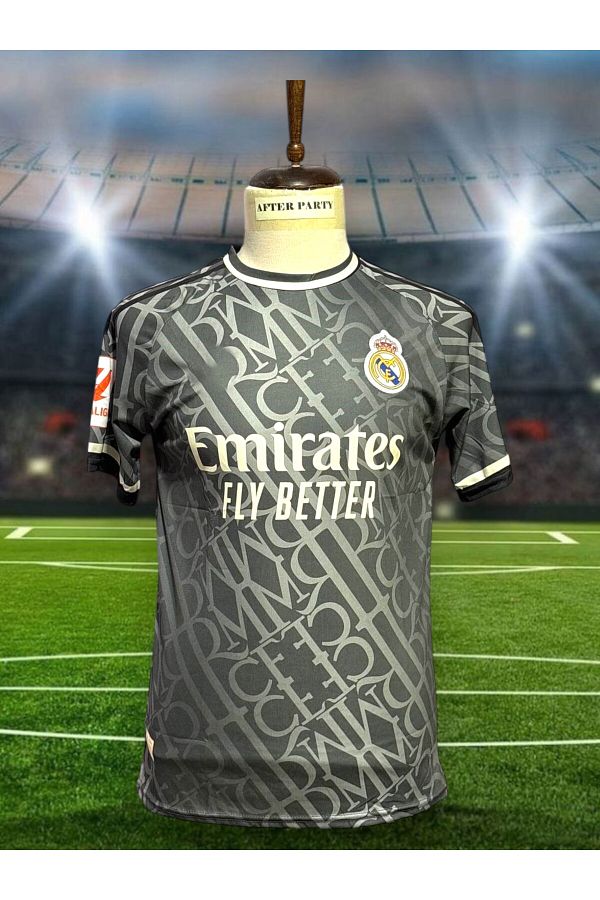 After Party-R.E.A.L M.A.D.R.I.D 2024/25 New Season Anonymous Jersey (Third Shi̇rt) Vs Sports Singlet Ag 1