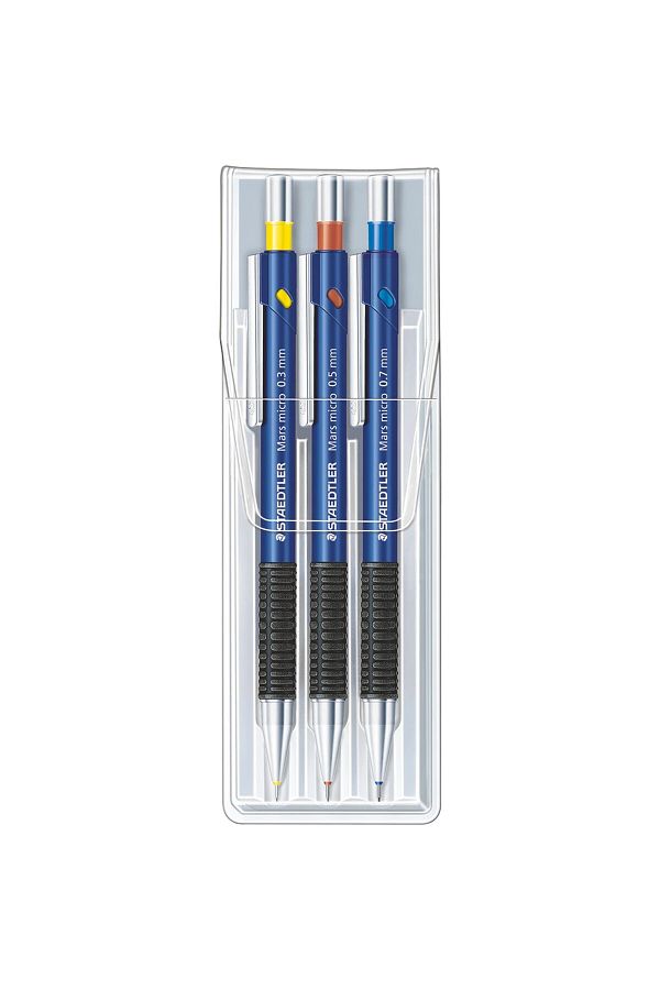 Staedtler-775 Mars Micro Versatil Pen – 0.3/0.5/0.7 mm Set of 3 1