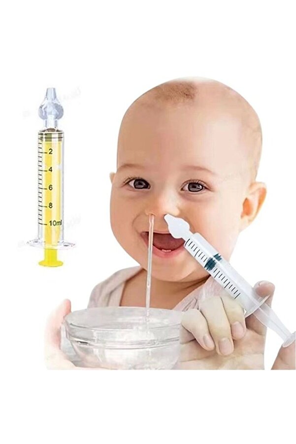sonx Yeniden Kullanılabilir, Manuel Burun Temizleyici 10ml Kapasiteli Burun Açıcı Şırınga