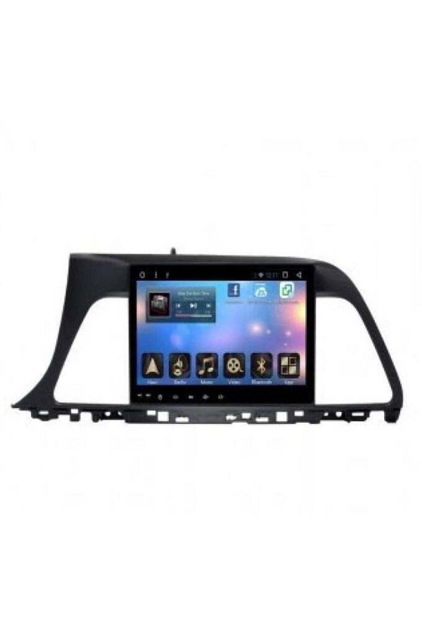 Hyundai-Android screen for Hyundai Sonata 2015-2018 (RAM 4 - Memory 64) supports CarPlay and Android Auto. 1
