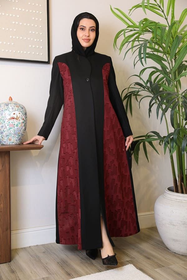 elegant veil-Elegant black blazer design, with a smooth side cut that gives a neat and streamlined look 1