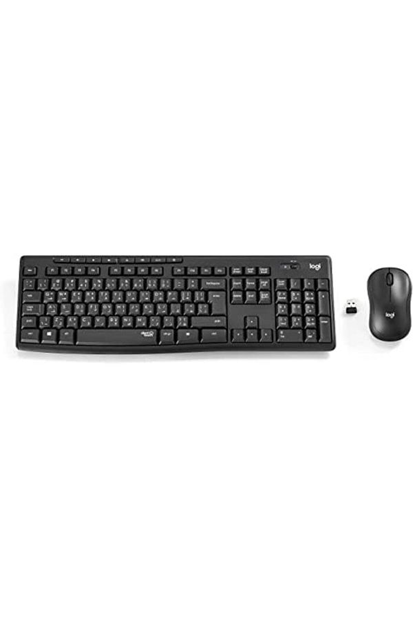 logitech-مجموعة لوحة المفاتيح والماوس اللاسلكيين MK295 الصامتين بتقنية SilentTouch 1