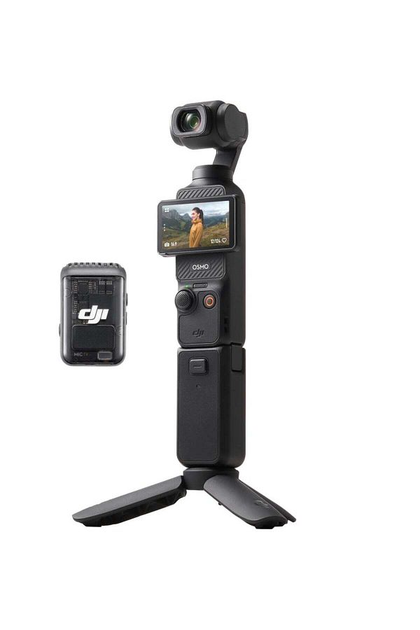 DJI-Osmo Pocket 3 Creator Combo, Vlogging Camera with 1'' CMOS & 4K/120fps Video, 3-Axis Stabilizati 1