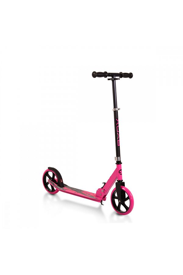 byox-Foldable scooter with aluminum frame, adjustable handlebar Storm Pink, recommended for ages 5 and up 1