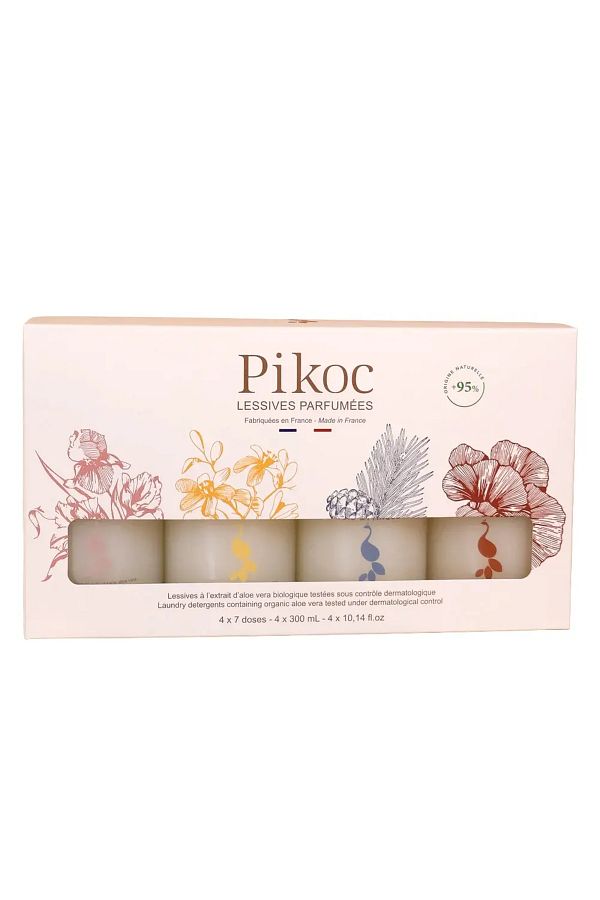 pikocu-Universal laundry detergent set, Pikoc, Discovery Set, 4 x 300 ml 1
