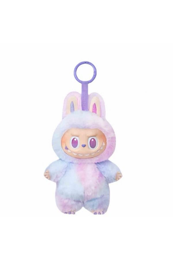 OEM-Labubu Macaron Plush Toy POPMART, Soft and Comfortable, Lucky Charm, 17cm 1