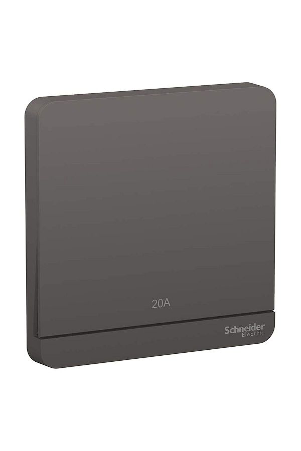 Schneider Electric-AvatarOn E8331D20N_DG 20Amps Double Pole Switch with LED 250V Dark Grey 1
