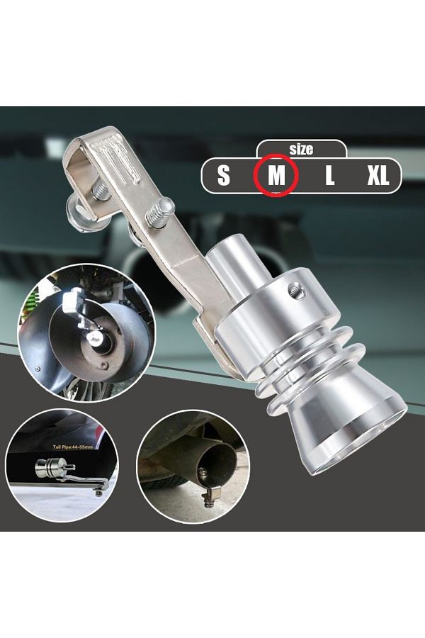 Avex-Aluminum Whistle For Drum Size M, Compatible With Engines Between 1600 - 2000 Cc 1