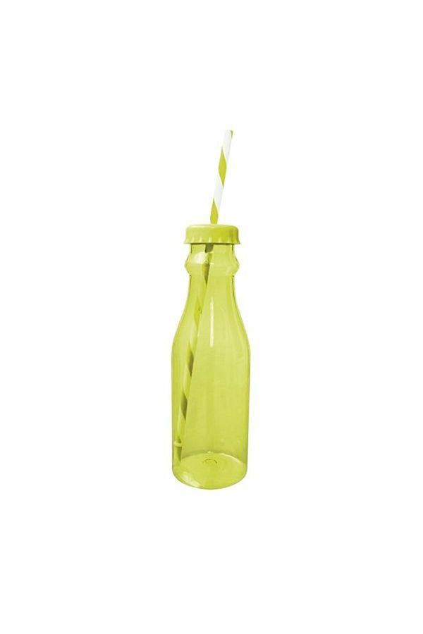 Generic-Zak Designs Drinks Bottle with Straw, Green Kiwi & White, 70 ml 1