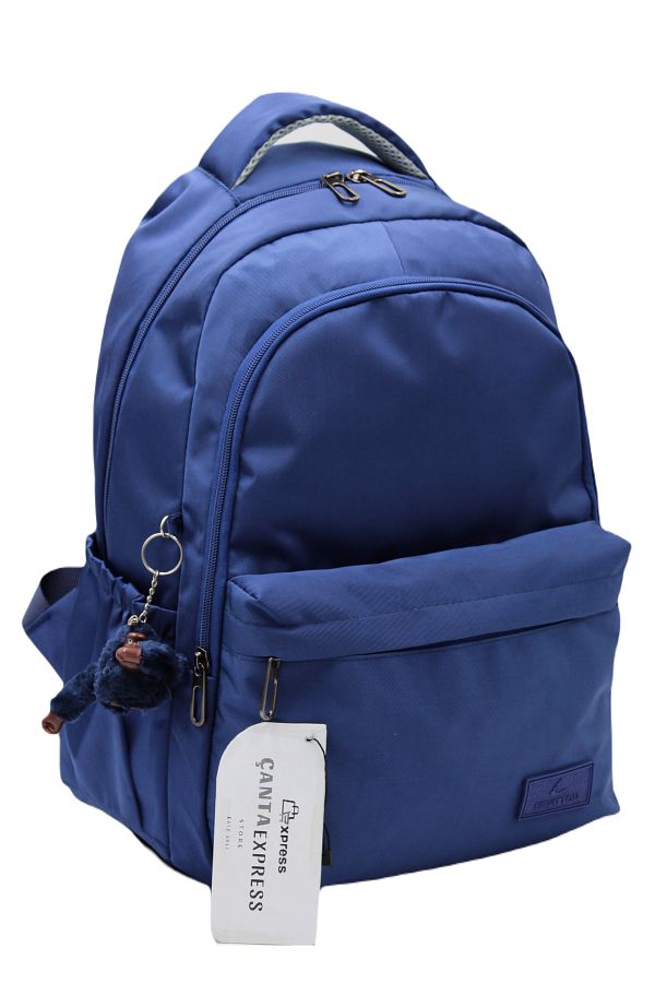 Bevitton-Bvt-2200 Navy Blue Water Resistant School Bag Unisex Daily School Backpack 1