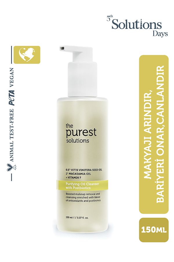 The Purest Solutions-Ulei de curățare purificator multifuncțional cu conținut postbiotic 150 ml 1