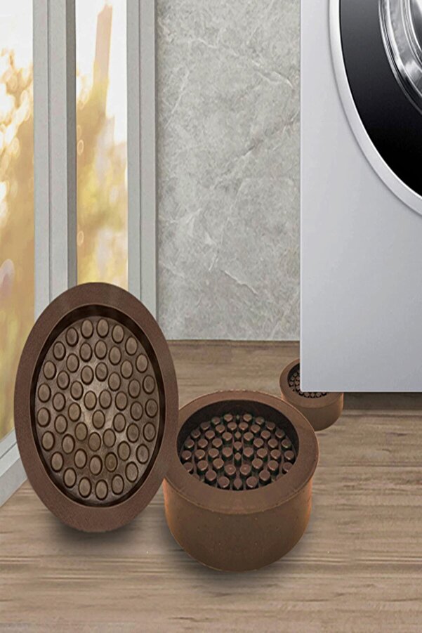 Tor Store 4’lü Set Çamaşır Makinesi Ve Mobilya Sabitleyici Tabanlık (6,5 X 2 Cm)