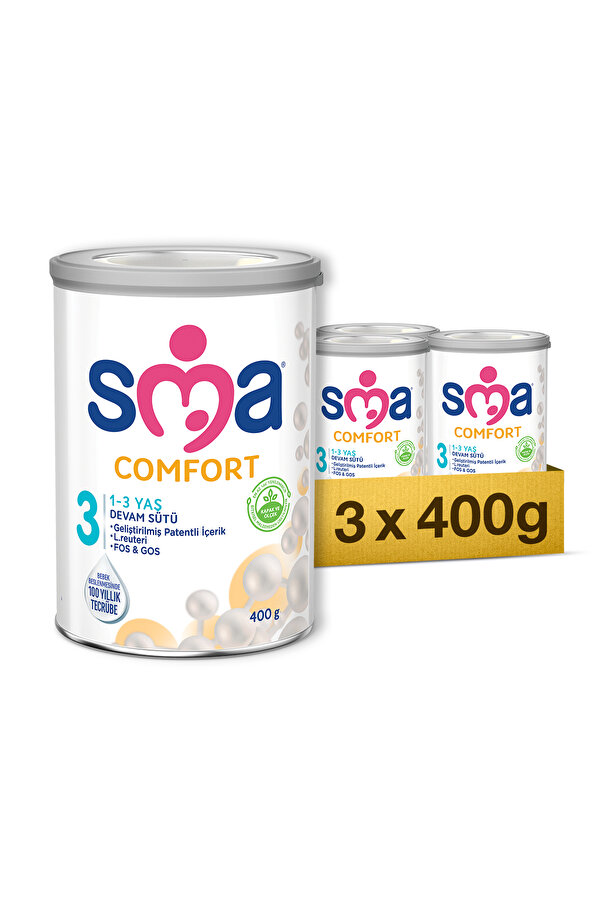 SMA 3 Devam Sütü Comfort 400 gr X 3 Adet