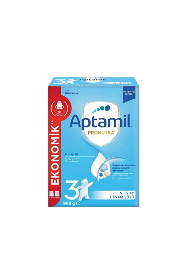 Aptamil Devam Sütü 3 Numara 9-12 Ay 900 gr