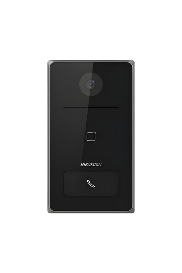Hikvision-Outdoor video intercom panel TCP/IP, Wi-Fi, 2MP, IR 2.5m, 1 family, PoE -DS-KV6133-WME1-Ingropat 1