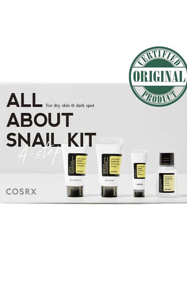Cosrx-All About Snail Kit 4-Step Beloved Skincare Essentials Infused With Snail Mucin For Perfectly 1