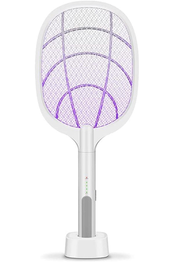 SUKILO-Multi-Function Electronic Swatter – 2-in-1 Rechargeable Mosquito Racket with USB Charging, 1