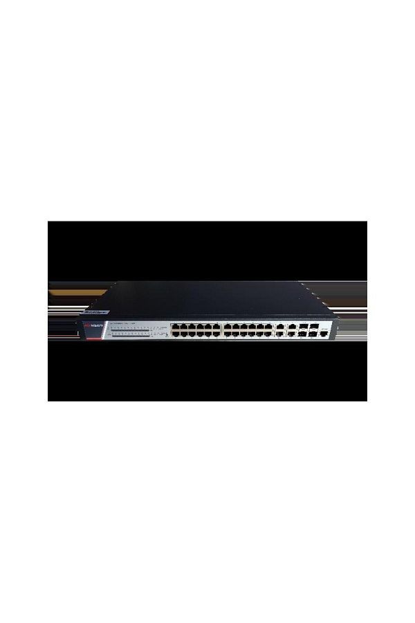 Hikvision-Switch 24 porturi POE Gigabit, DS-3E2528P(B)(O-STD), Full Managed, 24 x Gigabit Poe 1