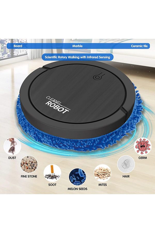 vgt-Robot Vacuum Cleaner with Mopping Function, 3D Obstacle Detection, 1