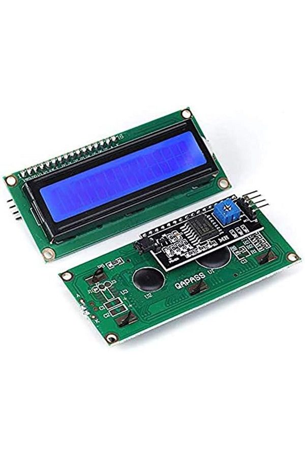 SDKC-Jansan LCD Display Arduino 16x2 1602 Blue + IIC I2C Interface Adapter for Arduino Uno Raspberry Pi 1