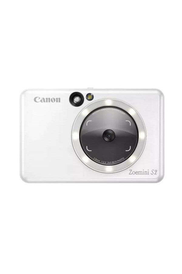 Canon-Camera Foto Instant Zoemini S2, 8 MP, Bluetooth, MicroSD, NFC, F/2.2, ZINK Technology (White) 1