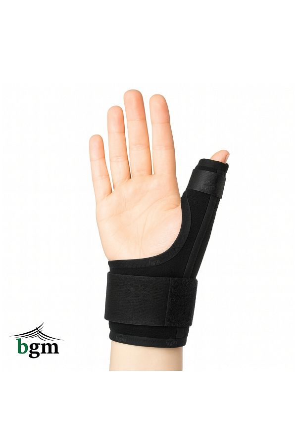 bgm-Black Thumb Splint Support Splint Black Dequervain Detection Splint 1