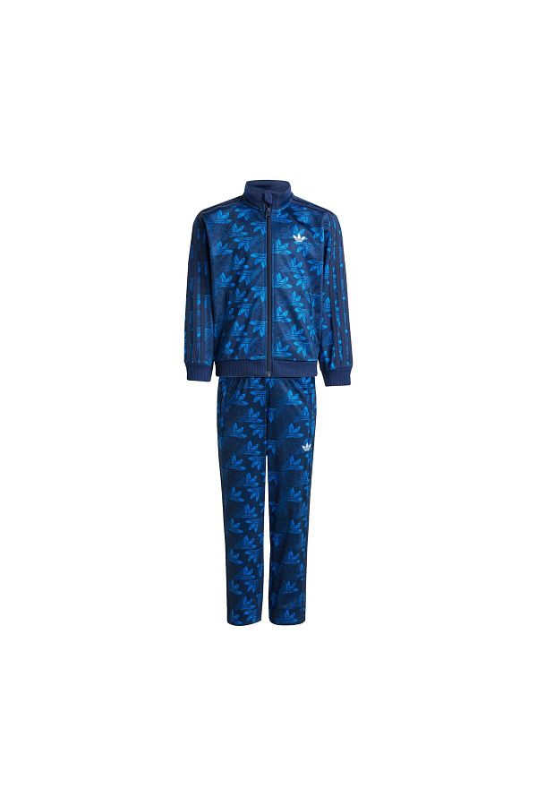 adidas-JW0295-C Firebird Ts Aop Çocuk Σετ Φόρμας Μπλε 1