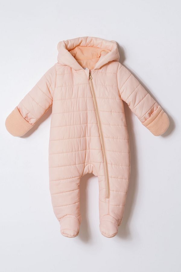 PODİUM GİYİM-New Trend Luxury Quilted Leader Simple/Stylish Single Zipper Astronaut/Cosmonaut with Gloves and Booties -Jumpsuit 1