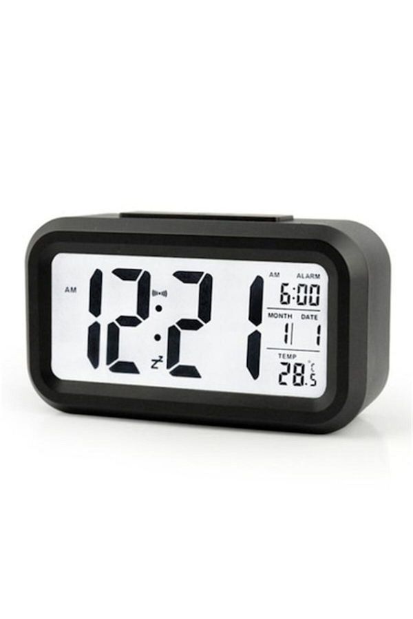 Evia-Smart Light Clock with Digital Display and Ambient Light Sensor 1