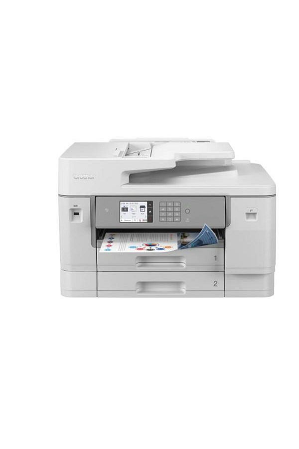 Brother-Multifunctional InkJet MFC-J6955DW, A3, DADF, NFC, Network, WiFi, Fax (White/Grey) 1