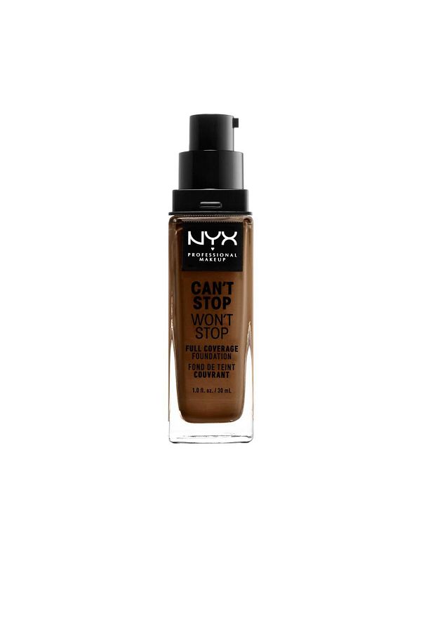 NYX-Fond de ten cu acoperire mare CAN'T STOP WON'T STOP walnut 30 ml 1