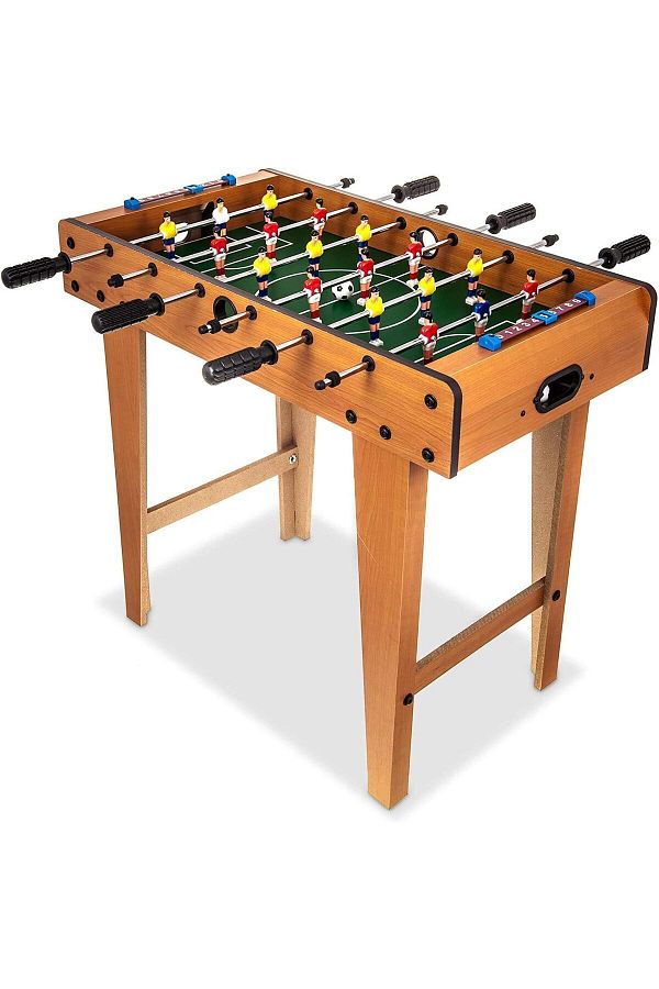 rexa-Portable Foosball Table with 6 Handles Easy to Assemble Suitable for Family Parties and Game Room 69 x 37 x 62 cm 1