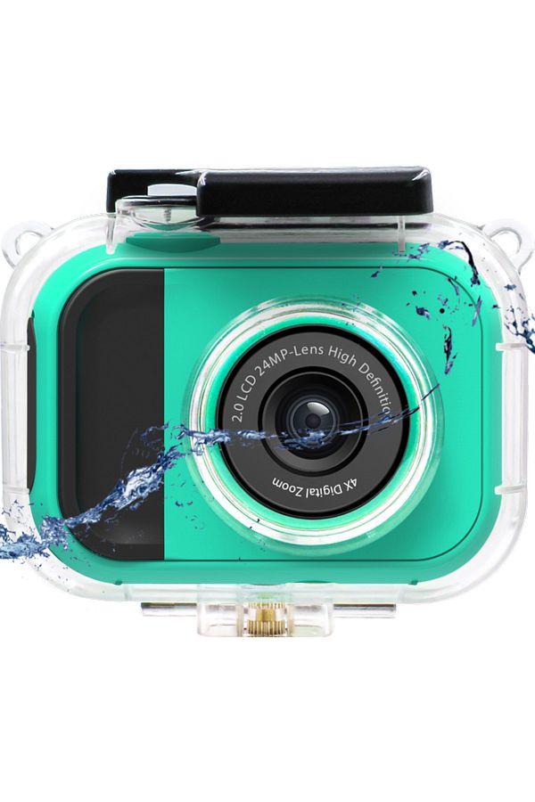 Lamtech-Camera video de actiune LAM 112006 2 in 1, 24 MP, Full HD, Ecran IPS 2", Zoom digital 4 X, C 1