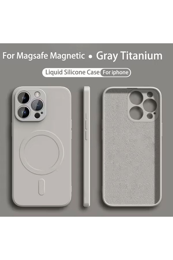 Ithink-حافظة ملونة متوافقة مع هاتف IPHONE 15 PRO مع حماية للكاميرا وخاصية MAGSAFE 1