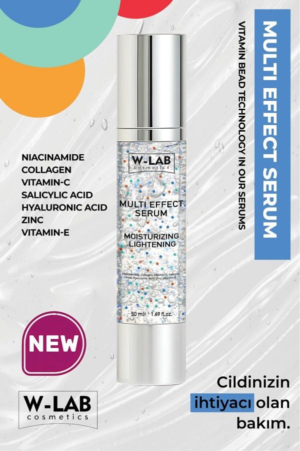 W-Lab Kozmetik-Multi Effect Serum 50 ml 1