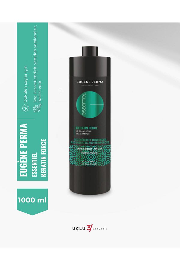 Eugene Perma-1000 Ml Keratin Force Anti-Spill Shampoo 1