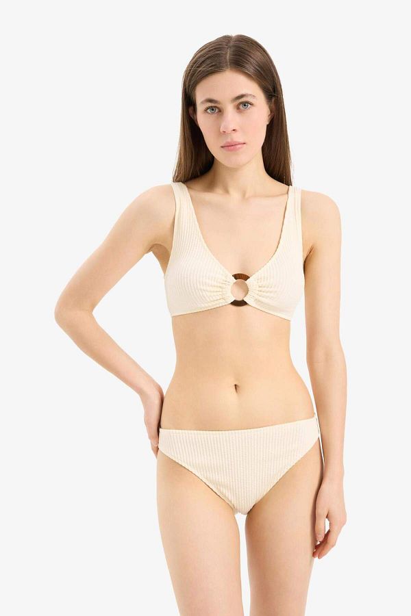 DeFacto-Regular Fit Wrap Bikini Bottom-Fall in Love B6904Ax24Sm 1
