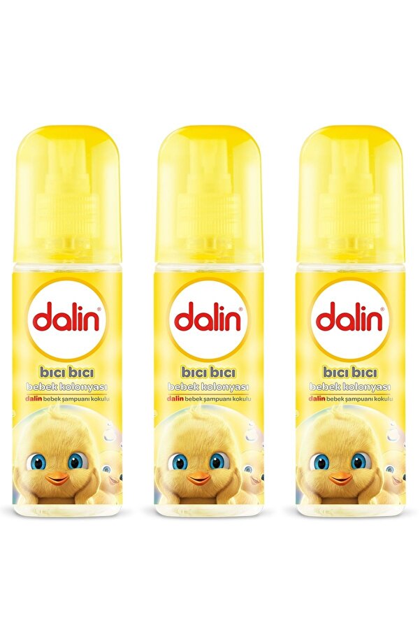 Dalin Bebek Kolonyası Bıcı Bıcı Klasik 150 Ml X 3 Adet
