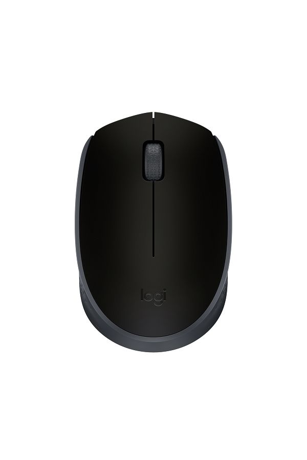 logitech-ماوس لاسلكي مدمج M171 مع جهاز استقبال USB - أسود 910- 004424 1