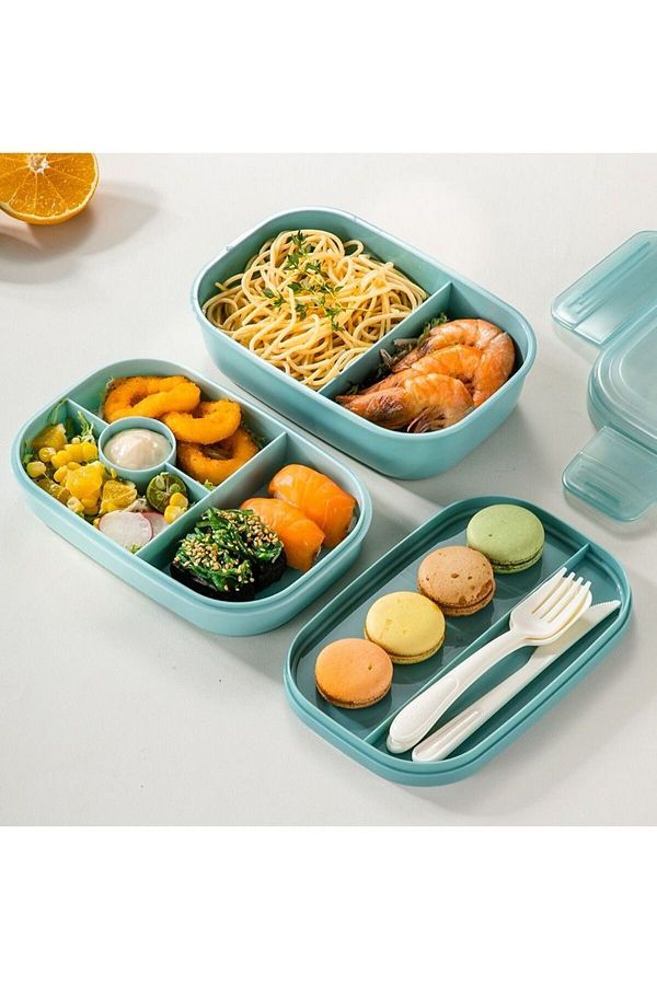 COOYA-Bento Box Lunch Box, Stackable , Leak-Proof , for Dining Out, 1900ml Work, Picnic 1