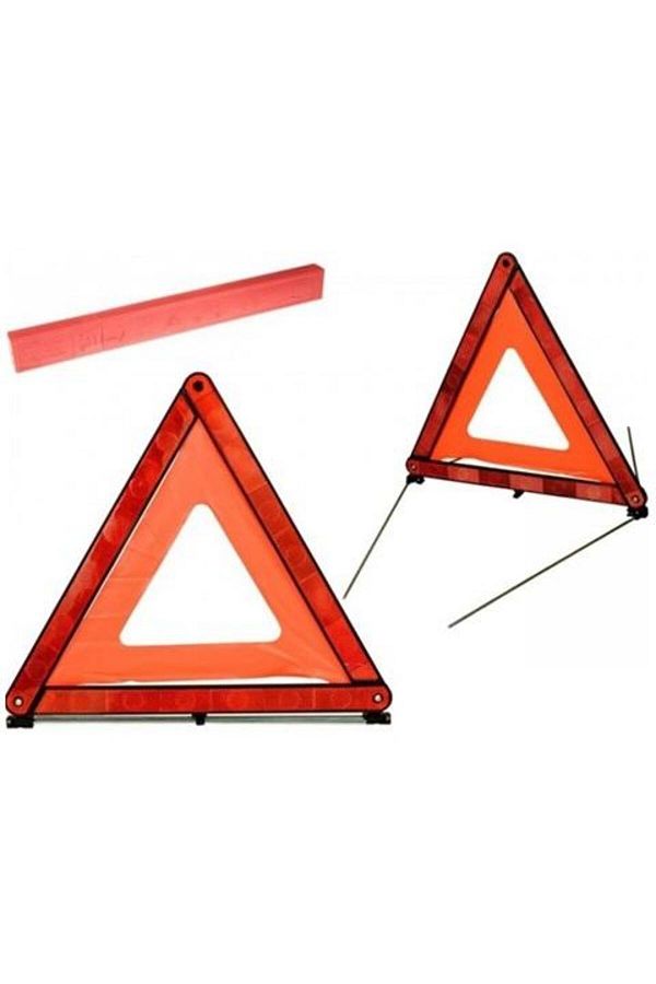 Universal-AD AutoTotal car reflective triangle with CE standard, model RO00080, includes support legs and 1
