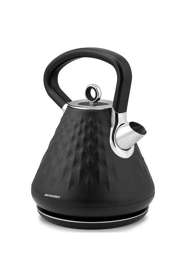 Berdsen-Kettle with 360 degree rotating base, illuminated switch, 29 cm x 23 cm, black 1