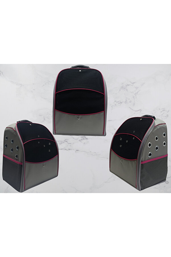 LAVİSTA Kedi ve Köpek Fileli Twist Sırt Taşıma Çantası